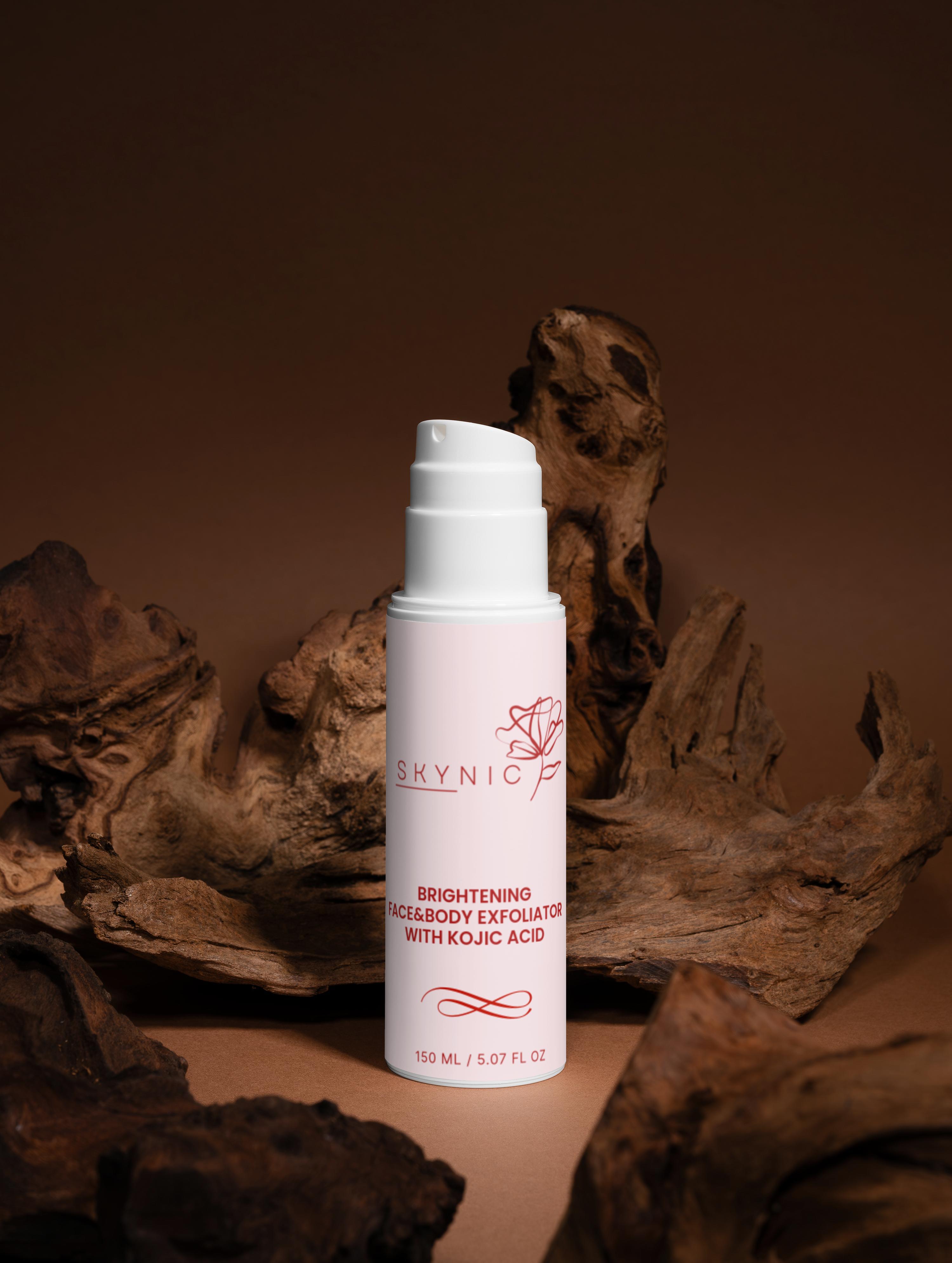 Brightening Face&Body Exfoliator with Kojic Acid