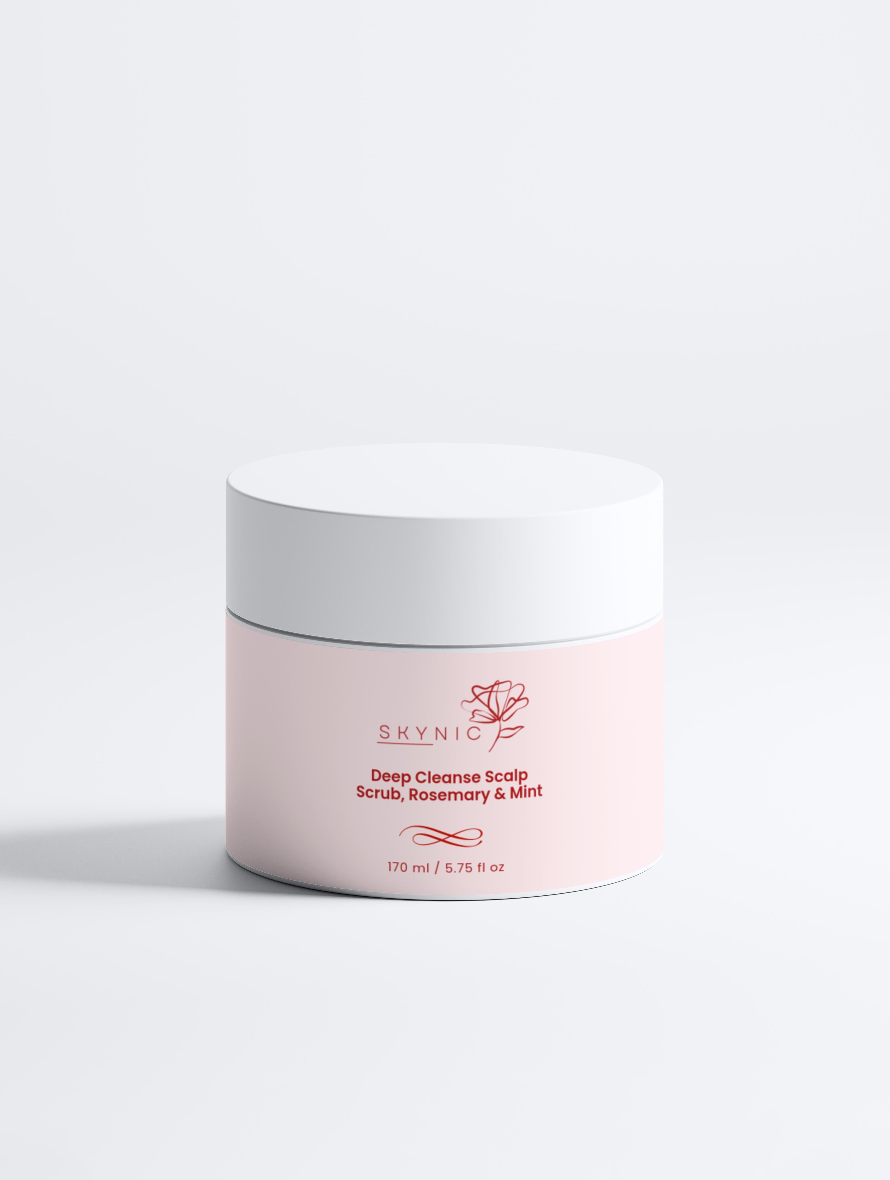 Deep Cleanse Scalp Scrub, Rosemary & Mint